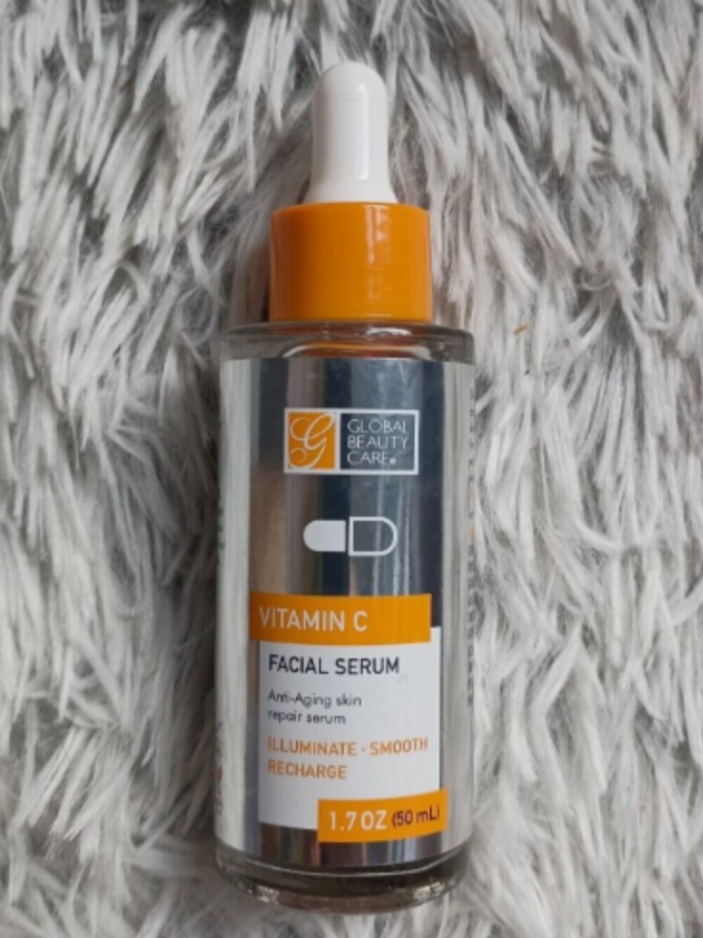Global Beauty Care Vitamin C Anti-Aging Skin Repair Facial Serum 1.7oz New